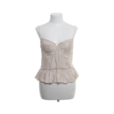 Corset (Beige) de H&M x Brock Collection Lin, Viscose, Polyester
