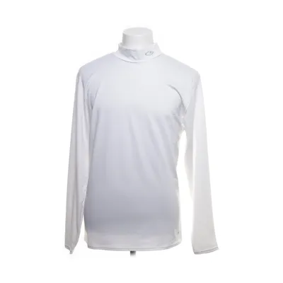 Langærmet t-shirt (Hvid) fra Champion Polyester, Elastan