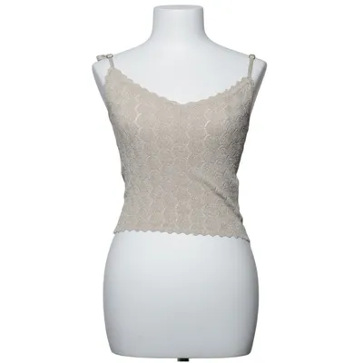 Crop top (Lurex Ajour Singlet) from Revelation Metallic fiber, Polyamide, Viscose