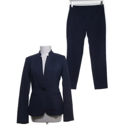 Jakkesæt (Blå) fra Zara Polyester, Viscose, Elastan