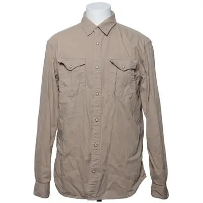 Overshirt (Beige) from Jack & Jones Jeans Intelligence Cotton