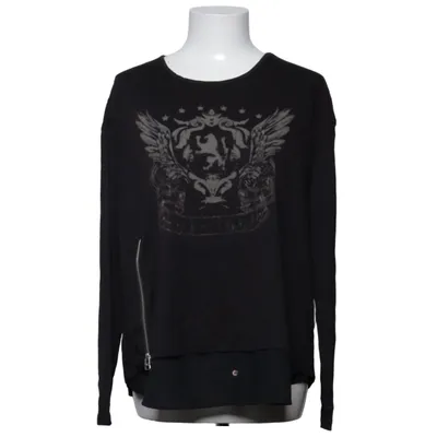 Långärmad t-shirt (Svart) från Mos Mosh Polyester, Viskos
