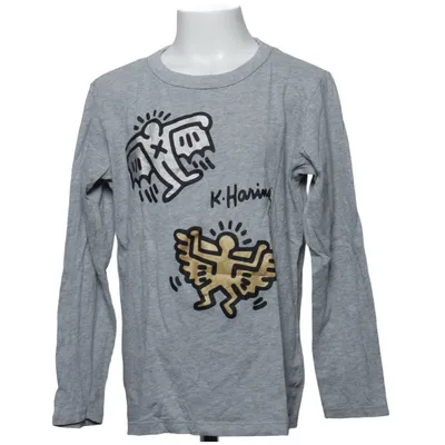Langarmshirt (Sprzny Keith Haring) von Uniqlo Kids Baumwolle