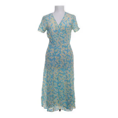 Omlottklänning (Vit, Blå) från From Future Silke