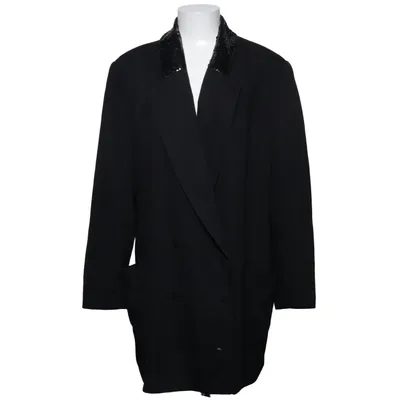 Blazer (Zwart) van Trevira Polyester, Viscose