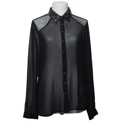 Blouse (Zwart) van GED London Elastaan, Polyamide, Polyester