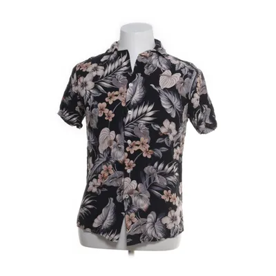 Korte mouwen shirt (Zwart, Meerkleurig) van Tailored Originals Viscose