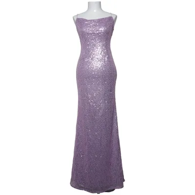 Aftonklänning (Lila, Silverfärgad) från NLY Eve Polyester