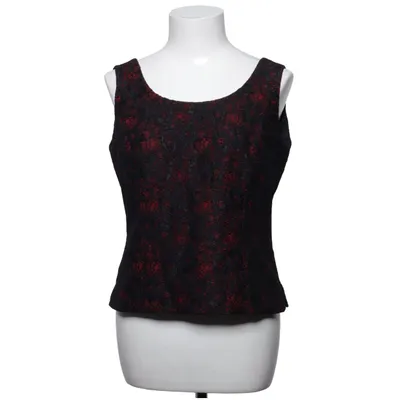 Tank Top (Black, Red) from Kasper Polyamide, Polyester, Viscose
