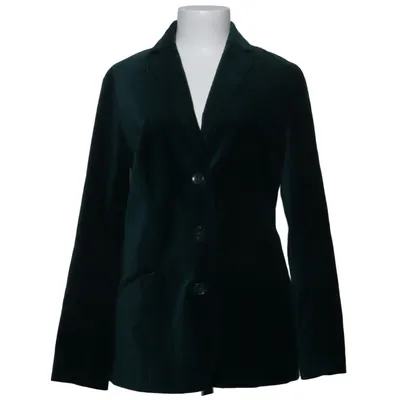 Blazer (Grøn) fra Zilch Bomuld, Elastan