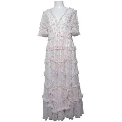 Långklänning (Vit, Rosa, Flerfärgad) från Needle & Thread Polyamid, Återvunnen polyester