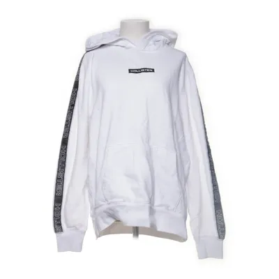 Kapuzenpullover (Weiß) von Hollister Baumwolle, Polyester