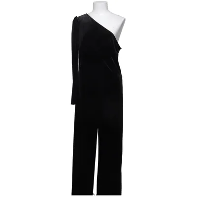 Jumpsuit (Black) from Mango Elastane, Polyester