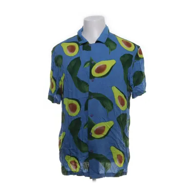 Kortärmad skjorta (Blå, Flerfärgad) från Brave Soul Viskos