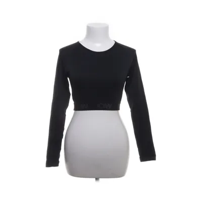 Crop top (Zwart) van ICIW