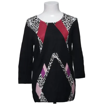 Pull-over (Noir, Multicolore) de Ovanti Élasthane, Polyamide, Viscose