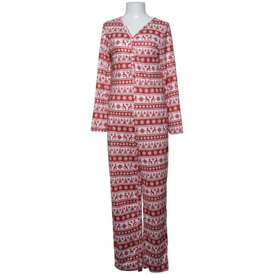 Mjukisdräkt (Röd, Vit) från Shein Bomull, Polyester