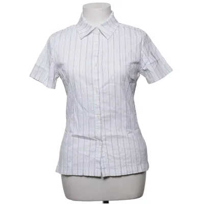 Chemise à manches courtes (Blanc) de Salomon Coton, Élasthane, Polyamide
