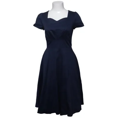 Kleid (Blau) von Dress Tells Baumwolle, Elasthan