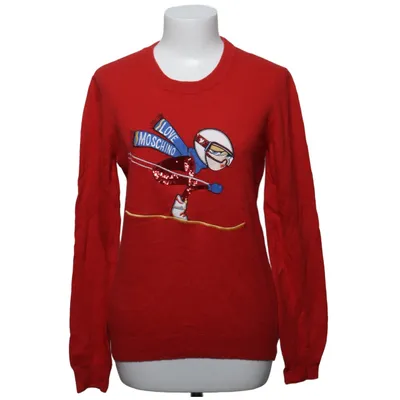 Weihnachtspullover (Rot) von Love Moschino