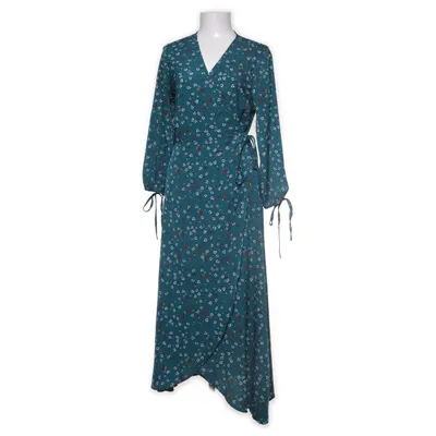 Omlottklänning (Grön, Flerfärgad) från Sweewë Polyester