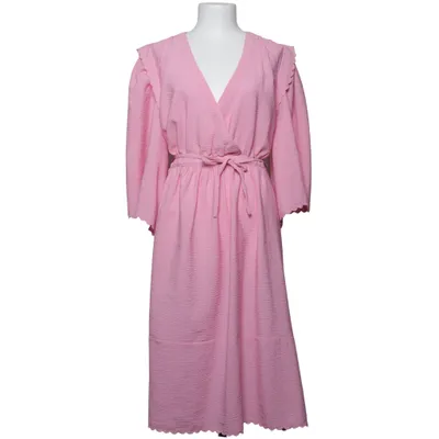 Wikkeljurk (Roze) van Vero Moda Curve Polyester