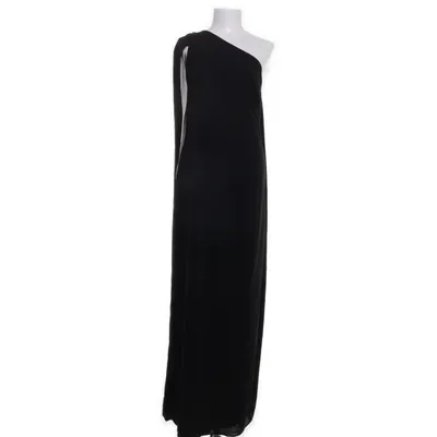 Maxi dress (Black, Beige) from Halston Heritage Polyester