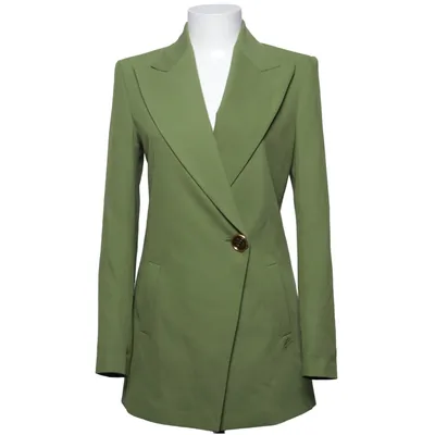 Blazer (Green) from Karl Lagerfeld Acetate, Elastane, Polyester, Viscose