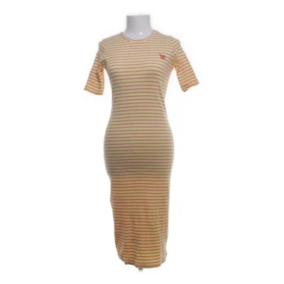 Klänning (Gul, Rosa) från HUNKØN Bomull, Elastan