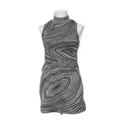 Klänning (Grå, Svart) från Anthropologie Elastan, Metallfiber, Polyester, Viskos