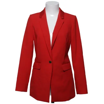 Blazer (Rouge) de Calvin Klein Élasthane, Polyester, Viscose