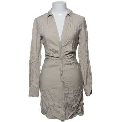 Shirt dress (Beige) from Donna Romina x NA-KD Polyamide, Viscose