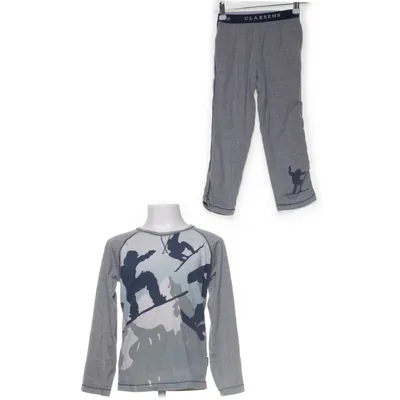 Pajamas (Gray, Blue, White) from Claesen's Cotton, Elastane