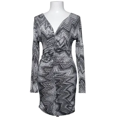 Klänning (Svart, Vit) från E7 Paris Polyester