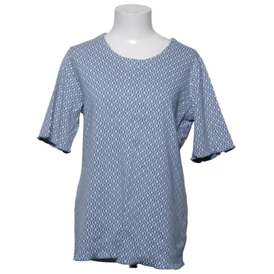 Top (Blauw, Wit) van Anno Katoen