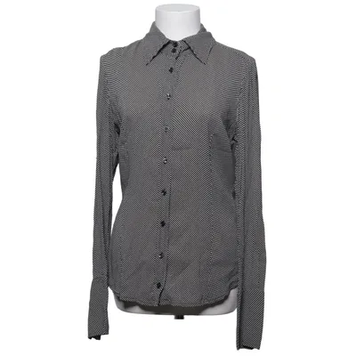 Shirt (Black, White) from Andiata Elastane, Viscose