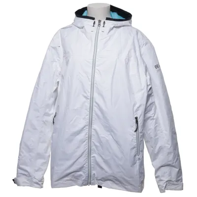 Regnjakke (Hvid) fra Oxylane Polyamid, Polyester