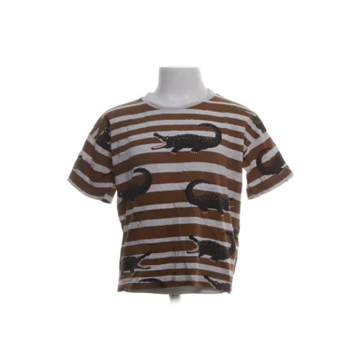 T-shirt (Brun, Vit, Svart) från Mini Rodini Ekologisk bomull