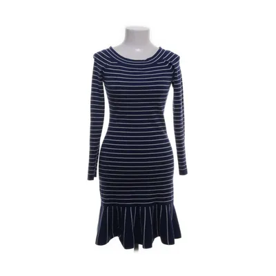 Jurk (Blauw, Wit) van Karen Millen Elastaan, Polyamide, Polyester, Viscose