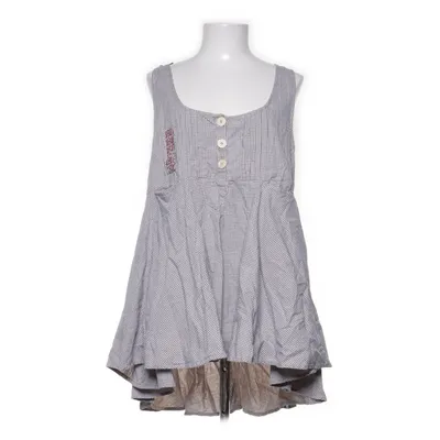 Klänning (Blå, Vit) från Ewa I Walla Bomull