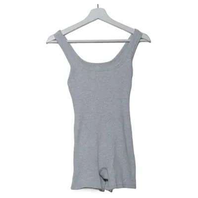 Jumpsuit (Grijs) van Skims Katoen, Elastaan, Polyamide
