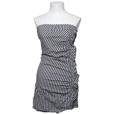 Klänning (Svart, Vit) från Forever 21 Bomull, Elastan