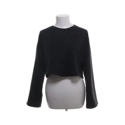 Sweatshirt (Zwart) van Zara Katoen, Polyester
