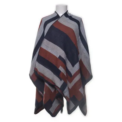 Poncho (Brun, Blå, Grå) fra Urban Surface