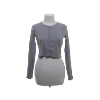 Crop top (Grijs) van Zara Katoen, Elastaan, Viscose