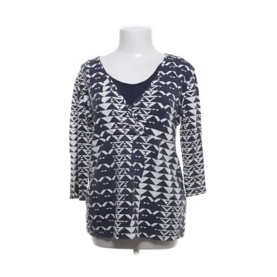 Maternity top (Blue, White) from Mamalicious Viscose, Polyester, Elastane