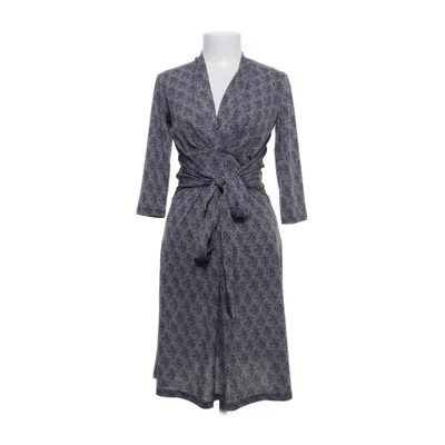 Kjole (Hvid, Blå) fra Ilse Jacobsen Hornbæk Elastan, Polyester