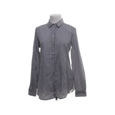 Shirt (Blauw, Wit) van Marc O'Polo Katoen, Elastaan