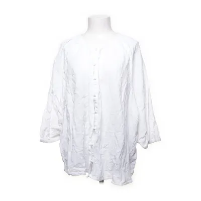 Blus (Vit) från Women Essentials by Tchibo Linne, Ekologisk bomull