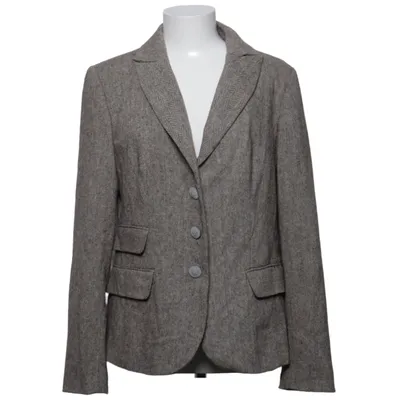 Blazer (Bruin) van Haust Collection Polyester, Wol